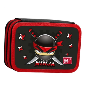 Пенал Yes HP-01 твердий подвійний Ninja (533391) зображення 1