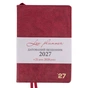 Еженедельник Leo planner Prime A5 business planner, dated 2027, integral binding, burgundy, 368 pages (252729) - уменьшенное изображение 1
