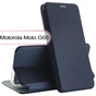 Чохол до мобільного телефона BeCover Exclusive Motorola Moto G55 Deep Blue (713520) - зменшене зображення 1