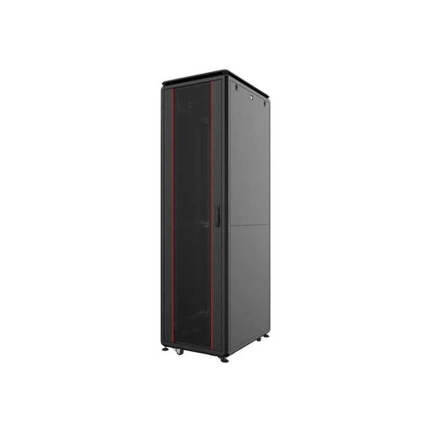 Шкаф напольный Mirsan 42U GTV 19" 800x1000, glass door (MR.GTV42U81DE.01) - изображение 1