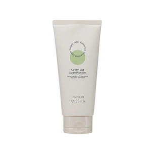 Пінка для вмивання Missha Creamy Latte Cleansing Foam Green Tea 172 мл (8809747946327) зображення 1