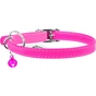 Нашийник для тварин WAUDOG Glamour з QR паспортом Д 22-30 см рожевий (32487) - зменшене зображення 2