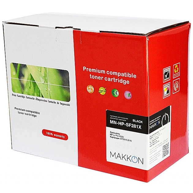 Картридж Makkon HP LJP CF281X (81X) (SF281X) 25k (MN-HP-SF281X) - зображення 1