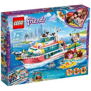 Конструктор LEGO Friends Катер для рятувальних операцій 908 деталей (41381) зображення 1