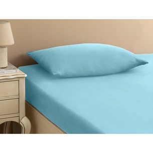 Простирадло MirSon Махровий набір 19-810 Minash на гумці 120х190+25 + наволочка 50х70 (2200002937191) зображення 1