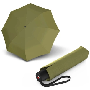 Зонт Knirps A.050 Solids Olive механічна, складана (Kn95-7051-8879) изображение 1