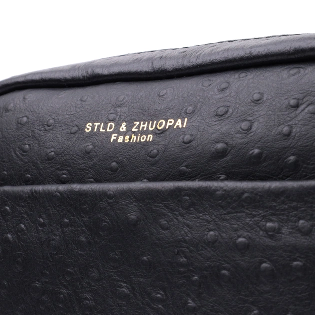 Сумка Vintage З натуральної шкіри Чорна (22659) - зображення 8