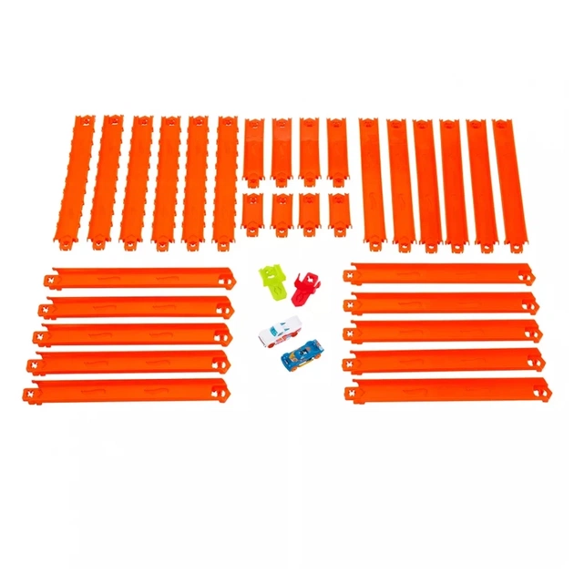 Автотрек Hot Wheels Track creator Доріжки для треку з 2 машинками (JDW42) - picture 2