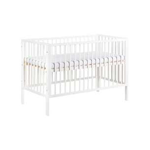 Ліжечко Klups Timi з перегородкою 120 х 60 см Біле (TIMI2) зображення 1