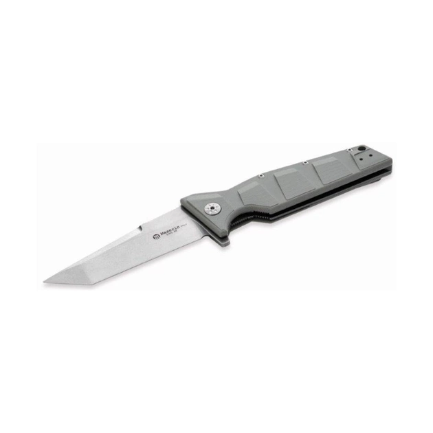 Ніж Maserin Artiglio, D2, G10, сірий (420/G10G) - зображення 1