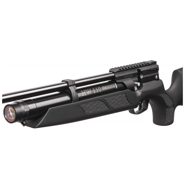 Пневматична гвинтівка Weihrauch РСР редукторна HW 110 S Black (20.110S20-01) - зображення 3