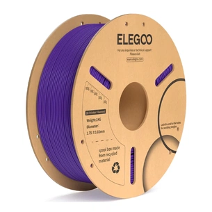 Пластик для 3D-принтера ELEGOO PLA Plus 1кг, 1.75мм, purple (50.203.0234) зображення 1