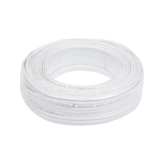 Кабель телефонний Atcom 4 жильний, діаметр 0,4мм (10121) - picture 2