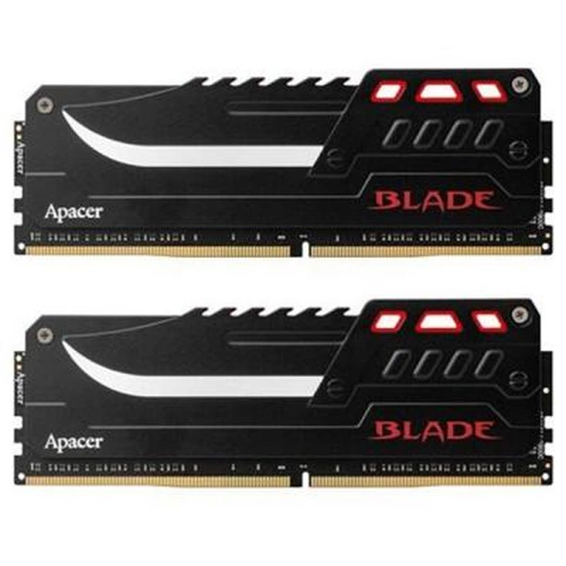 Модуль пам'яті для комп'ютера DDR4 16GB (2x8GB) 3200 MHz BLADE Fire Series Apacer (EK.16GA1.GEDK2) - изображение 1