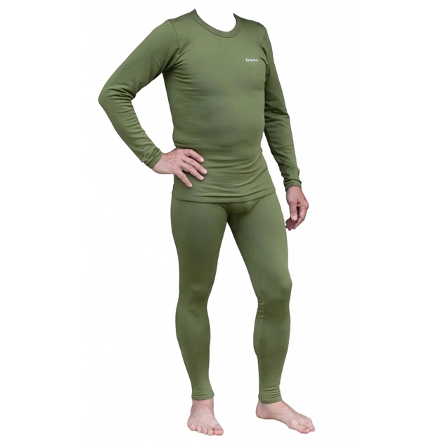 Комплект термобілизни Tramp Warm Soft S/M Olive (UTRUM-019-Olive-S/M) - зображення 1