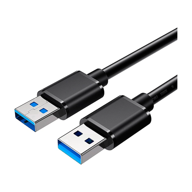 Дата кабель USB 3.0 AM/AM 2.0m 5Gbps black Essager (EXCAA-YTD01) - изображение 1