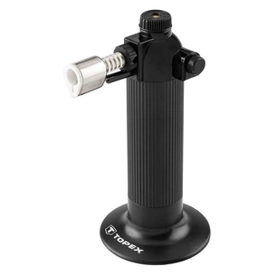 Газовий паяльник Topex мікропальник, п'єзозапалювання, 1300°C, об'єм 10мл (44E107) зображення 1