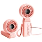 Вентилятор Jisulife Handheld Fan 7 pink - зменшене зображення 5