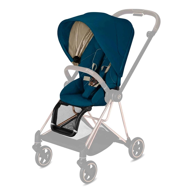Набір текстилю для коляски Cybex Mios Mountain Blue turquoise (520000831) - изображение 1