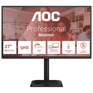 Монітор AOC Q27E4CV зображення 1