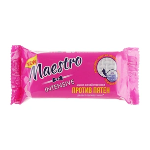 Мило для прання Maestro МТ Intensive господарське проти плям 125 г (4820195502600) зображення 1