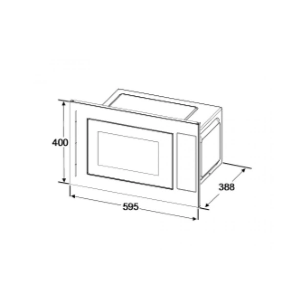 Мікрохвильова піч Interline MWG 725 ESA WA (MWG725ESAWA) - picture 10