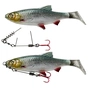Оснащення Savage Gear SS Corkscrew Stinger 3G 1X 1/0 35kg Red + BN (2 шт/уп) (1854.17.86) - зменшене зображення 2