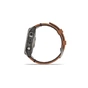 Смарт-годинник Garmin fenix 7 Sapph Solar Titanium w/ Chestnut Leather Band, GPS (010-02540-31) - зменшене зображення 10