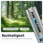 Акумулятори Ansmann AA/HR06 NI-MH 2850 mAh BL 4 шт - уменьшенное изображение 4