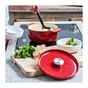 Каструля KitchenAid чавунна з кришкою 3,3 л Червона (CC006057-001) - зменшене зображення 5