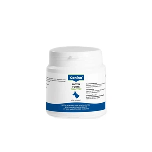 Вітаміни для собак Canina Biotin Forte Інтенсивний курс для шерсті 30 таблеток (4027565101092) зображення 1