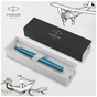 Ручка пір'яна Parker VECTOR 17 XL Metallic Teal CT  FP M (06 212) - зменшене зображення 4
