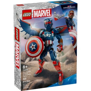 Конструктор LEGO Marvel Фігурка Сем Вілсон Капітан Америка (76296) зображення 1