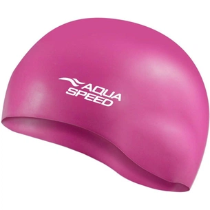 Шапка для плавання Aqua Speed Mono 111-29 6203 темно-рожевий Уні OSFM (5908217662033) зображення 1