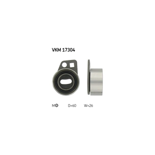 Ролик натягувача ременя SKF VKM 17304 зображення 1