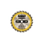 Диск пильний DeWALT CONSTRUCTION, 184 х 16 мм, 24z (ATB), 16 градусів (DT1939) - зменшене зображення 1
