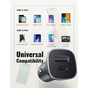 Зарядний пристрій Ugreen CD130 20W USB + Type-C PD Car Charger (Gray) (30780) - зменшене зображення 5