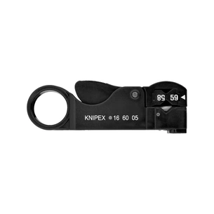 Знімач ізоляції KNIPEX для коаксіальних кабелів (16 60 05 SB) зображення 1