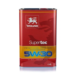 Моторна олива Wolver Supertec 5W-30 4л (4260360941399) изображение 1