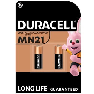 Батарейка Duracell MN21 / A23 12V * 2 (5007812) зображення 1