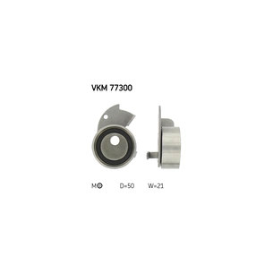Ролик натягувача ременя SKF VKM 77300 зображення 1