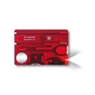 Мультитул Victorinox SwissCard Lite Transparent Red Blister (0.7300.TB1) - зменшене зображення 3