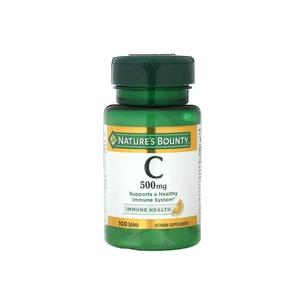 Вітамін Mason Natural Вітамін C, 500 мг, Vitamin C, Nature's Bounty, 100 таблеток (NRT-01510) зображення 1