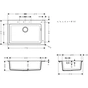 Мийка кухонна Hansgrohe S51 S510-F660/43313380 (43313380) - зменшене зображення 2