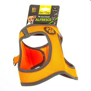 Шлея для собак GimDog Alfresco неопрен M 41-44 см жовтогаряча (8009632059969) зображення 1