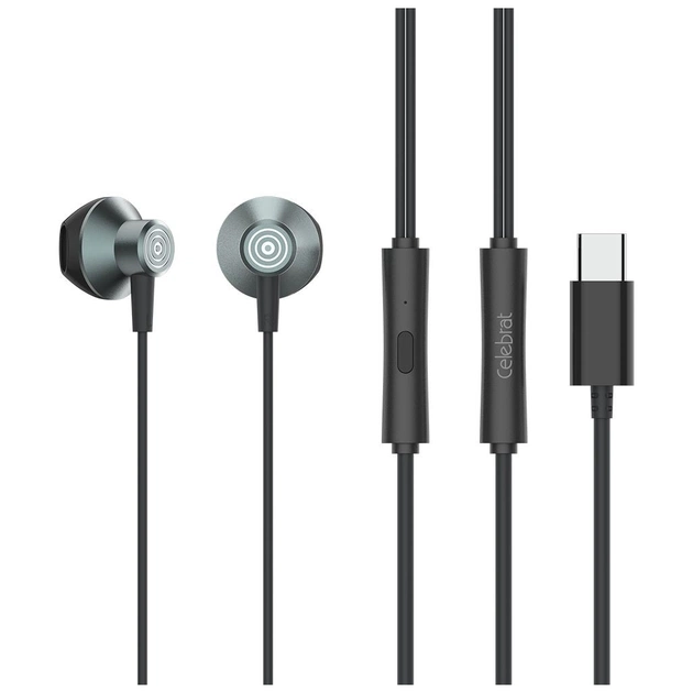 Навушники Celebrat D14 Black (1006636) - изображение 1