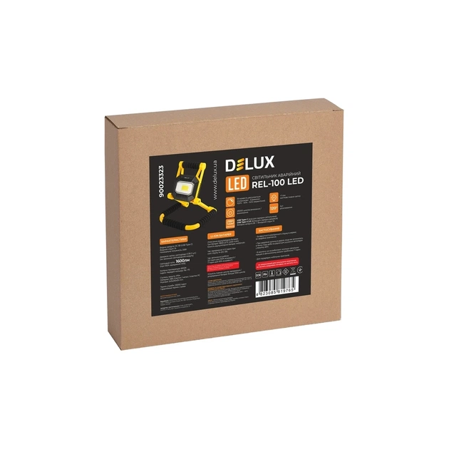 Прожектор Delux REL- 100 (3.7V 4400mAh) LED COB 20W 6500K IP54 (90023323) - picture 5