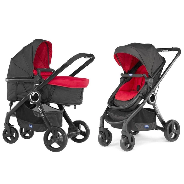 Коляска Chicco Urban Plus Червона (79418.10.64) - зображення 1