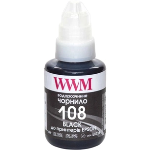 Чорнило WWM Epson L8050/L18050 140г Black KeyLock (E108B) зображення 1