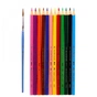 Карандаши цветные Faber-Castell акварельні , 12 кольорів + пензлик (114413) (1407) - уменьшенное изображение 3